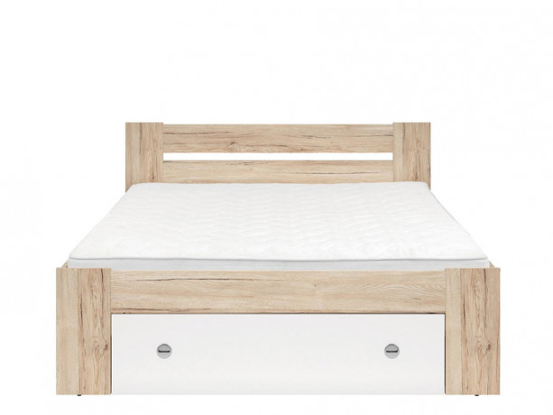 LOZ/160 STEFAN BRW King Size Bed with Storage