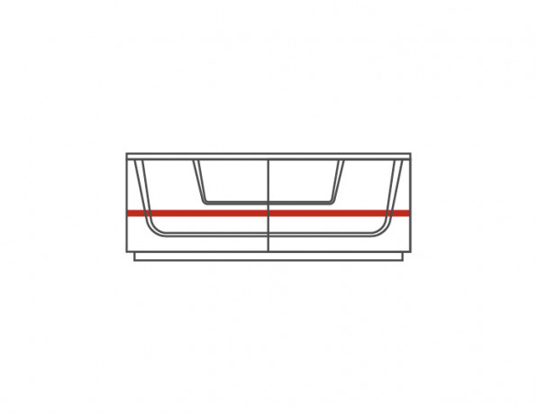MAGANDA 2D Small Cabinet MEBIN
