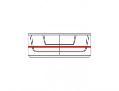 MAGANDA 2D Small Cabinet MEBIN