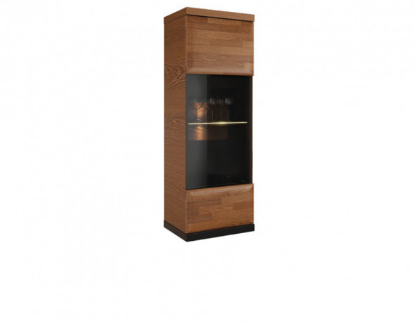VERANO 1DS Left Wall Glass-Fronted Cabinet MEBIN