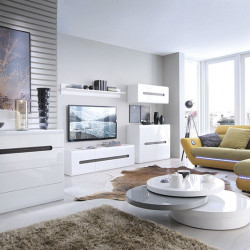 AZTECA TRIO BRW Living Room Furniture Set