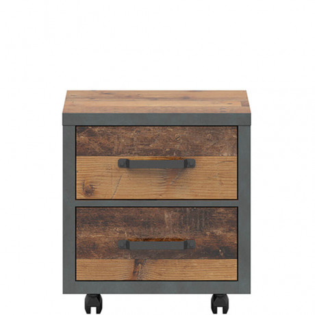 KTN2S WESTON BRW Mobile Cabinet