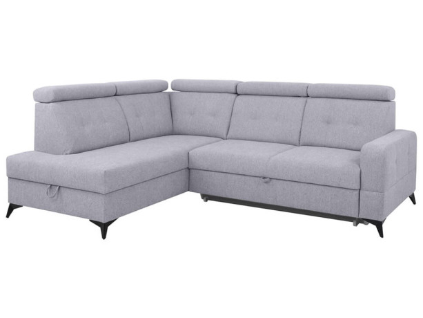AMADO 2F BRW Corner Sofa Bed Grey