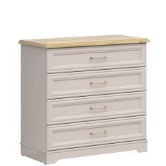 KOM4S ANGA BRW Chest of Drawers