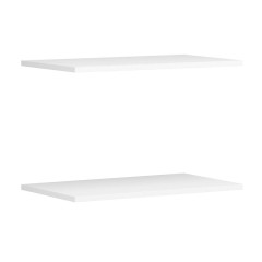POL/83 GLAMOUR BRW Shelves (2 pcs.)