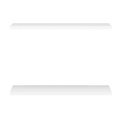 POL/83 GLAMOUR BRW Shelves (2 pcs.)