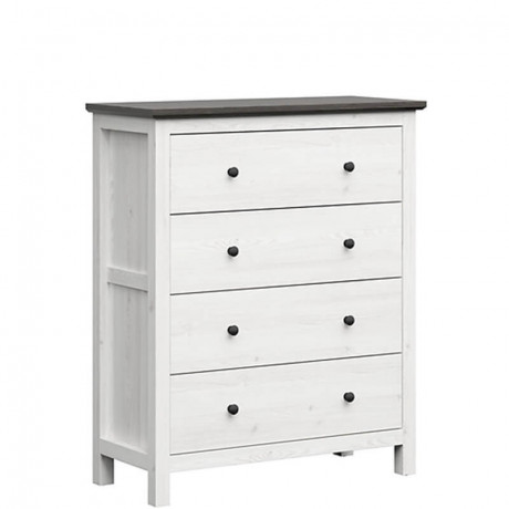 KOM4S/12/10 HESEN BRW Chest of Drawers
