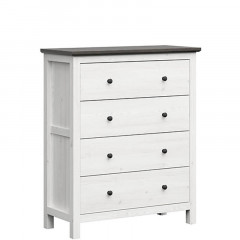 KOM4S/12/10 HESEN BRW Chest of Drawers