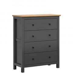 KOM4S/12/10 HESEN BRW Chest of Drawers