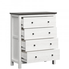 KOM4S/12/10 HESEN BRW Chest of Drawers