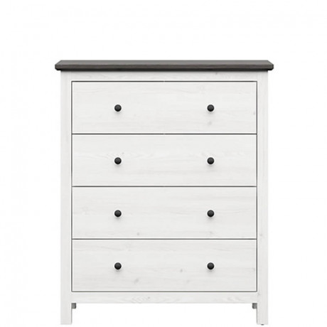 KOM4S/12/10 HESEN BRW Chest of Drawers