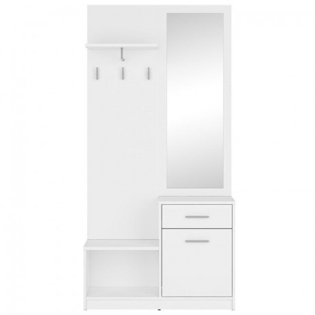 PPK NEPO PLUS BRW Mini Hallway Furniture Set