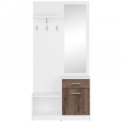 PPK NEPO PLUS BRW Mini Hallway Furniture Set