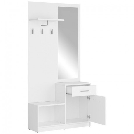 PPK NEPO PLUS BRW Mini Hallway Furniture Set