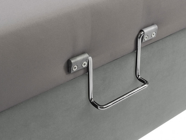 EVIA 2F BRW Corner Sofa Bed Grey