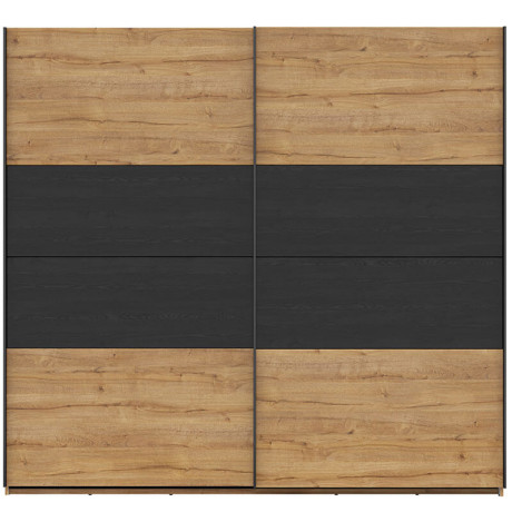 SZF/240 MAIO BRW Sliding Door Wardrobe