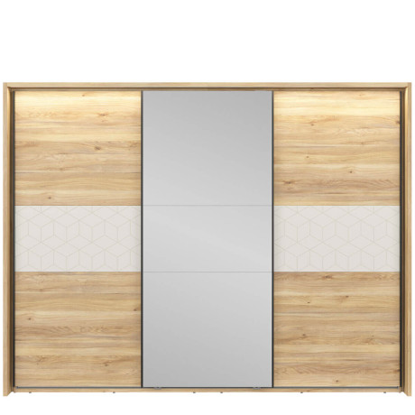 PST/270 GLAMOUR BRW LED Wardrobe Masking Strip