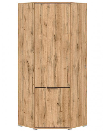 SZFN1D ZELE BRW Corner Wardrobe