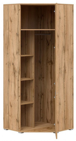 SZFN1D ZELE BRW Corner Wardrobe