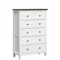 KOM6S/15/10 HESEN BRW Chest of Drawers
