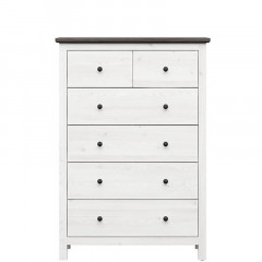 KOM6S/15/10 HESEN BRW Chest of Drawers