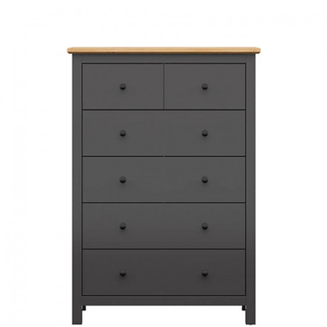 KOM6S/15/10 HESEN BRW Chest of Drawers