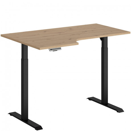 BIU/140/90/B/L SPACE OFFICE BRW Corner Desk