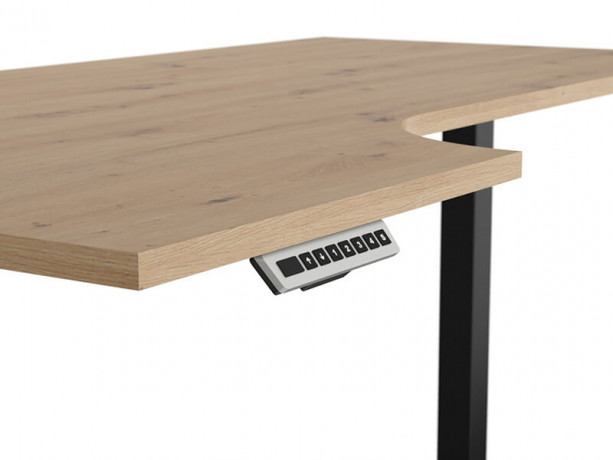 BIU/140/90/B/L SPACE OFFICE BRW Corner Desk