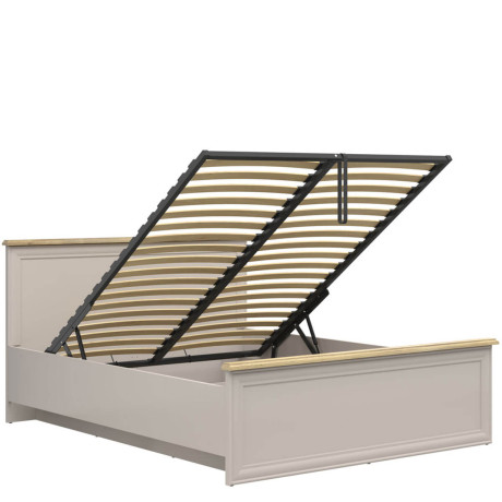 LOZ/160/B ANGA BRW King Size Lift Up Storage Bed