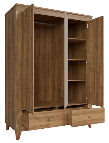 SZF2D1M2S BERGEN BRW Wardrobe