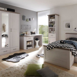 LUCA JUZI BRW Kids Room / Study Furniture Set 1