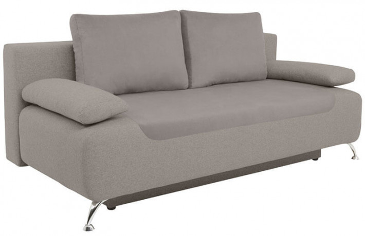 DARIA III LUX 3DL BRW 3 Seater Sofa Bed Beige