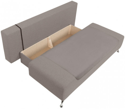 DARIA III LUX 3DL BRW 3 Seater Sofa Bed Beige