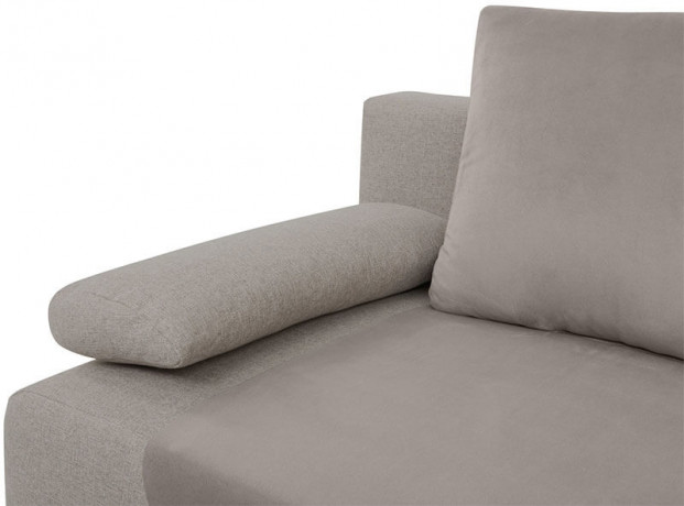 DARIA III LUX 3DL BRW 3 Seater Sofa Bed Beige