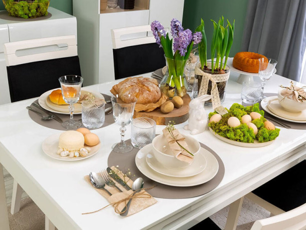 AZTECA TRIO BRW Dining Room Furniture Set