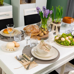 AZTECA TRIO BRW Dining Room Furniture Set