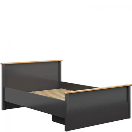 LOZ1S/140 HESEN BRW Bed with Storage