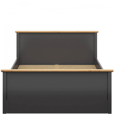 LOZ1S/140 HESEN BRW Bed with Storage