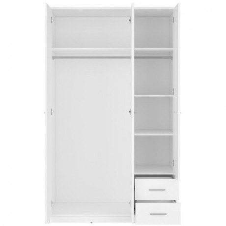 SZF3D2S_OPCJA2 NEPO PLUS BRW Shelves in the Wardrobe (2 pcs.)