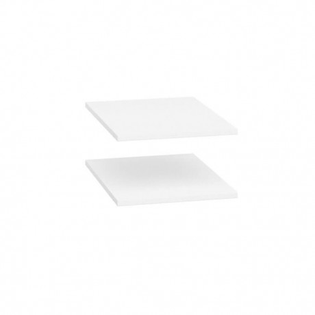 SZF3D2S_OPCJA2 NEPO PLUS BRW Shelves in the Wardrobe (2 pcs.)