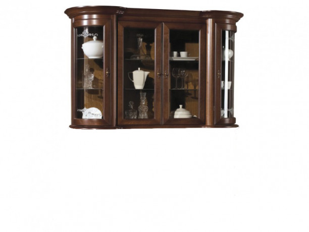 AFRODYTA 4DS Glass-Fronted Cabinet (Top Unit) MEBIN