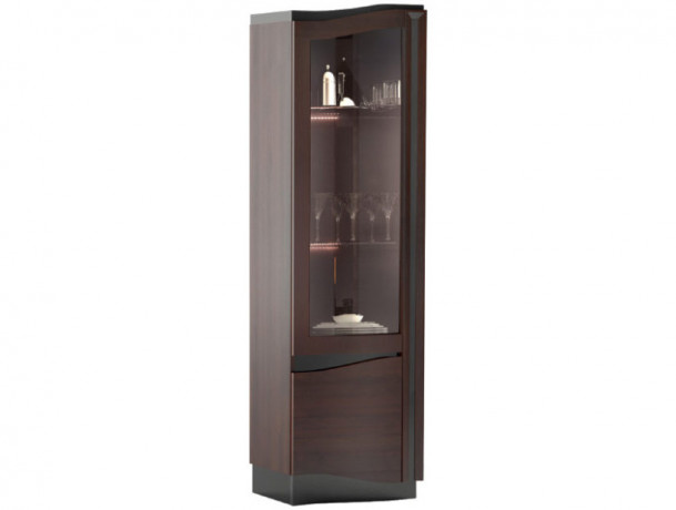 DIUNA 1DS1D Left Glass-Fronted Cabinet MEBIN