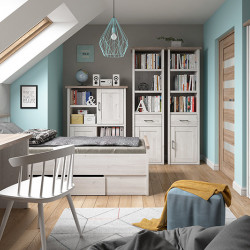 LUCA JUZI BRW Kids Room / Study Furniture Set 2