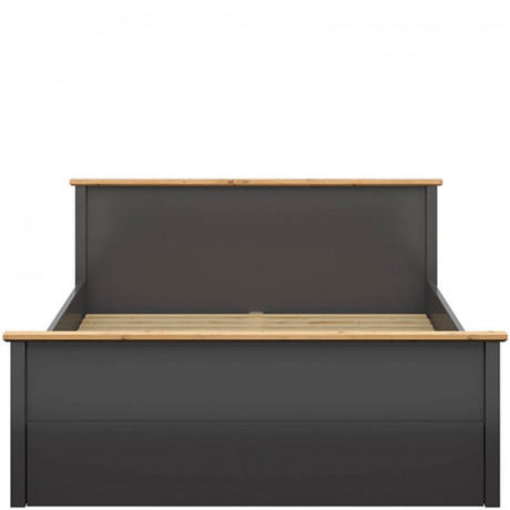 LOZ1S/160 HESEN BRW Bed with Storage