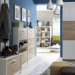 NEPO PLUS BRW Hallway Furniture Set