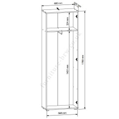 REG1D NENO BRW Wardrobe