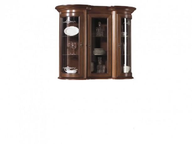 AFRODYTA 3DS Glass-Fronted Cabinet (Top Unit) MEBIN