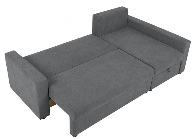 PRZEMEK IV LUX 3DL BRW Corner Sofa Bed Grey Enjoy New 23