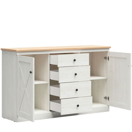 KOM2D4S FRIJA BRW Dresser