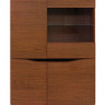 REG3D1W/150 MADISON BRW Glass-Fronted Cabinet